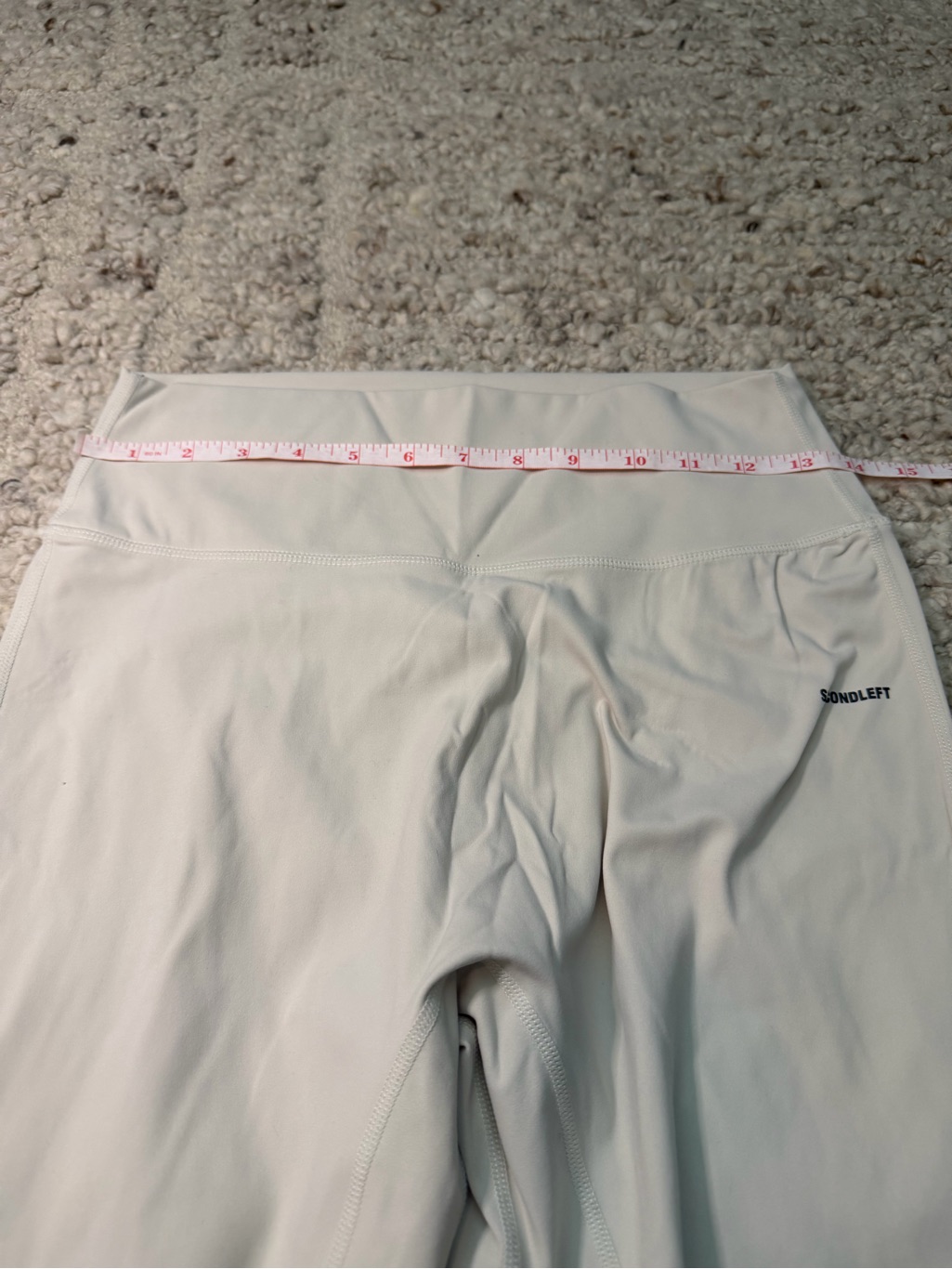 Secondleft Cream Activewear Leggings — image 6 of 8